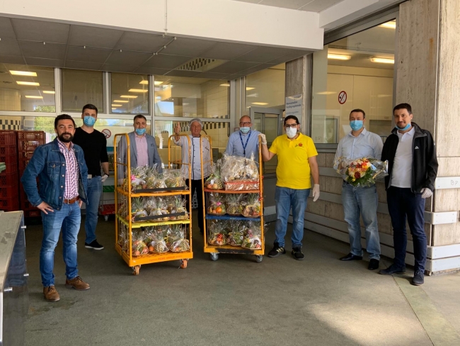 Almanya’da Türk STK’lardan sağlık çalışanı, hasta ve yaşlılara destek